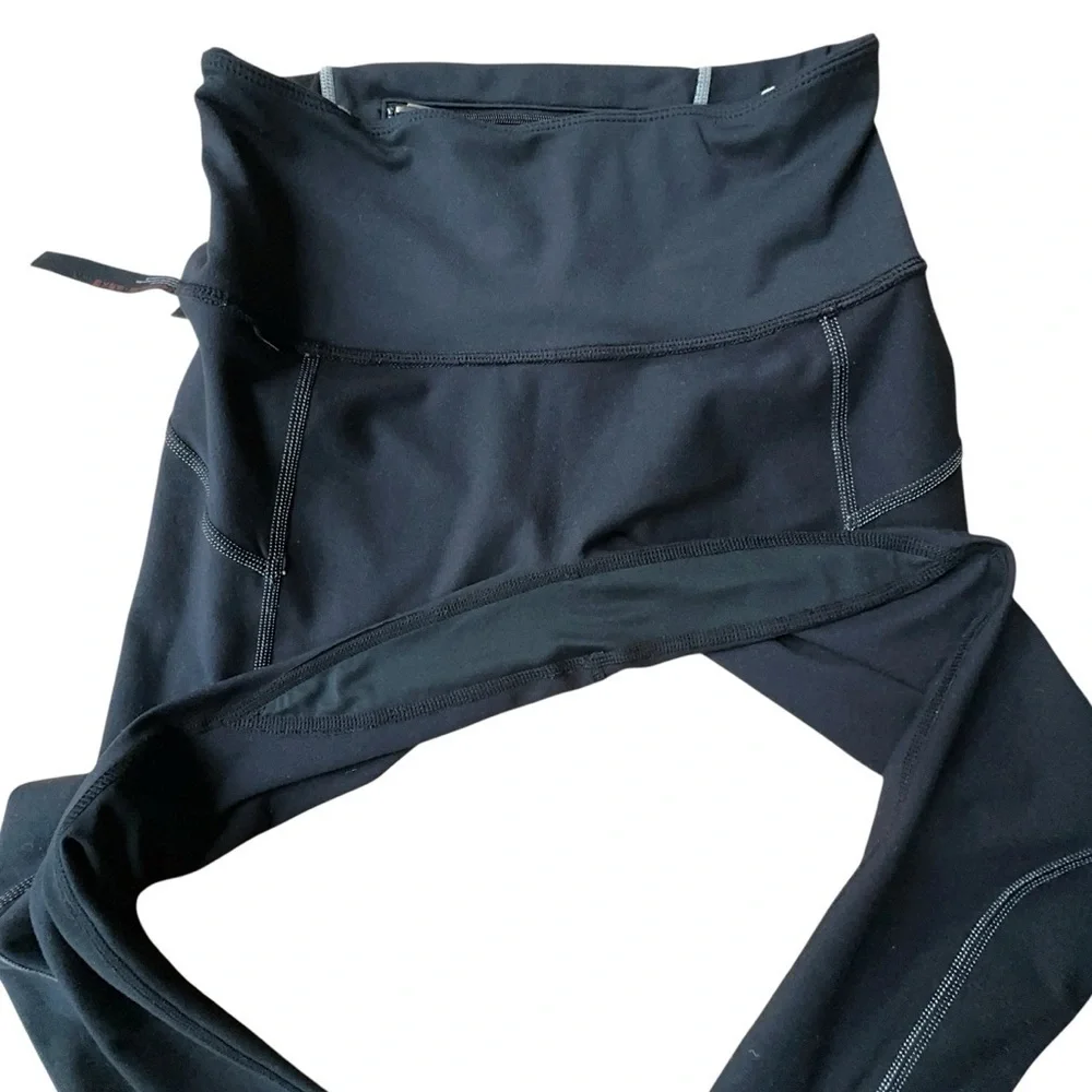 FREE PEOPLE MOVEMENT | NWOT YOU’RE A PEACH BLACK LEGGINGS HIGH RISE | X SMALL